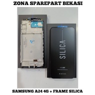 LCD + TS SAMSUNG A24 4G + SILICA FRAME