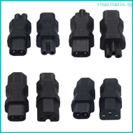 YIN Portable Male to Female C7 to C8 Adapter C8 to C13 C8 to C15 C8 to C5 Power Cable Adapter Transf