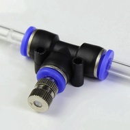 INT- Low pressure Garden Sprayer Stainless Steel Water Mist Nozzle Watering Fitting Fog nozzles spra