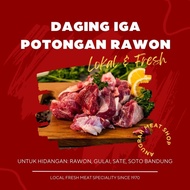 Daging Iga (Potongan Rawon) Sapi Lokal Segar - Anugrah Meat Shop