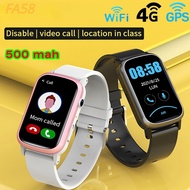 FA58 Kids Smart Watches GPS Real Time Location 4G SIM Card Camera Video Watches Waterproof Level IP67