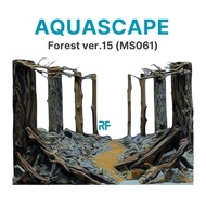 Forest Layout ver.15 straight shape with fish tank canopy size 30x20x20cm (Ms061)