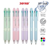 Ball Pen Joyko BP-348 Quaco Pen 4 0.7 mm 4 Colors