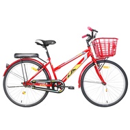 LA Bicycle จักรยานแม่บ้าน รุ่น SUPER SPORTY 26 RED One