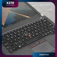 Laptop Lenovo Thinkpad X270 Core I5 Gen 6 RAM 8GB SSD 256GB Bergaransi