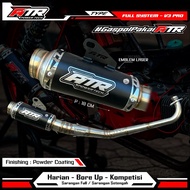 Fullsystem ATR Racing Exhaust – Standard Under Step Model Type: V3 Pro – by ATR Power Tech
