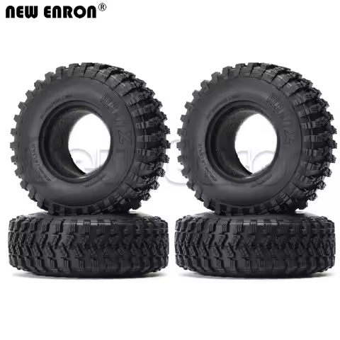 1.9" 4Pcs Soft Rubber 106mm Tyre Wheel RC Tires for 1/10 RC Crawler Car TRX4 Axial SCX10 MST jimny T