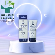 Kem Chống Nắng Nâng Tông Mát Mặt Chống Trôi Khi Đi Bơi Suốt 8H C-Renew SPF 50+ - MK PMC
