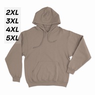 Jumbo Oversize Plain Hoodie BigSize Men's Women's 2XL 3XL 4XL 5XL Unisex