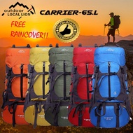 Local Lion 65L Backpack 65 Liter Carrier Bag