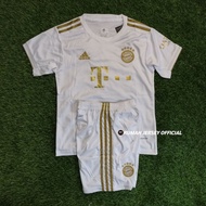 Bayern MUNICHH AWAY KIDS JERSEY 2022/23 GRADE ORI The Newest Munchen Children's Soccer Shirt 2023