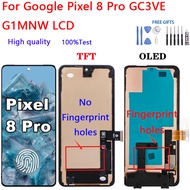 For Google Pixel 8 Pro GC3VE  G1MNW LCD Display Touch Screen Digitizer Assembly Replacement Repair P