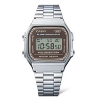 CASIO Digital watch Vintage A168 series A168WA-5A 深啡色面