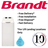 BRANDT BT653HQA 6.5KG TOP LOAD WASHING MACHINE