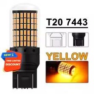 TCYATO 1PC Super Bright Canbus 144 LED Car Bulb - 1156 P21W T20 7440 7443 1157 Brake Reverse Signal
