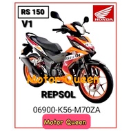COVER SET HONDA RS150 RS150R V1 REPSOL ORIGINAL HONDA