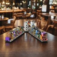 2750Pcs Desktop Architecture Building Blocks Decoration Toys Mini Diagonal Alley Adult Birthday Gift