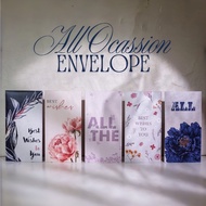 ENVELOPE - ALL OCASSION money envelope/ letter envelope/ angpao/ envelope/ greeting card/ wedding en