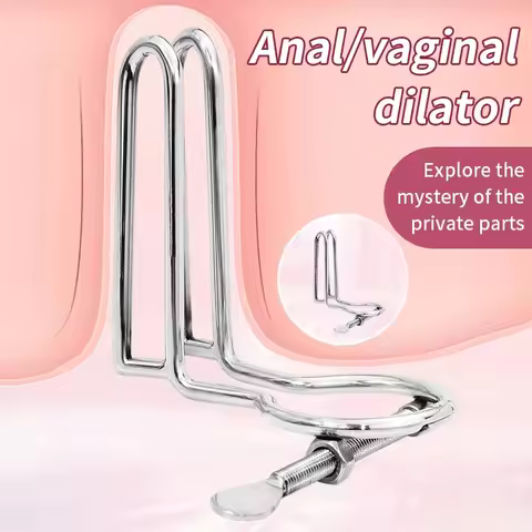 Speculum Vaginal Expander Metal Labia Clip Clamp Adult GamesSex Toys Bdsm Anal Traning For Women Vag