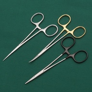Ophthalmic Fine Hemostatic Forceps Microsurgical Tools Stainless Steel Plastic Double Eyelid Straigh