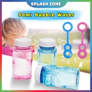 50ML Bubble Water Solution Refill Water Concentrate Soap Solution Concentrated Bubble Refill Toys