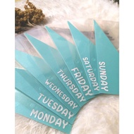 A6 DAILY CASH ENVELOPE LAMINATING