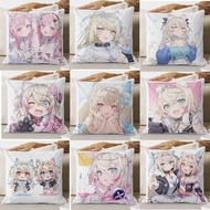 Hololive Fuwawa Abyssgard mococo square pillow printed in many designs