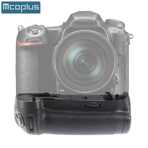 Mcoplus BG-D500 Vertical Battery Grip holder for Nikon D500 Camera Replacement as MB-D17 / work with