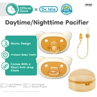 PREFERRED & Dr.isla Newborn Pacifier Soothie Bayi | Puting Silikon Ortodontik Anti Kolik BPA Free Fo