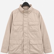 UNIQLO - Men's Mountain Parka Jacket Light Brown Size M