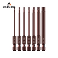 [GOODCHOICE] 65mm H1.5-H6 Alloy Steel Magnetic Hex Head Screwdriver Bits Screw Driver Tools