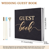 Wedding Guest Book Guest Sign In Book Guestbook For Reception, Engagement, Anniversary Keepsakes, We