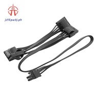 6Pin to 4 Molex ular Power Supply Cable 6Pin to 4 IDE Cable for CORSAIR RM1000X RM850X RM750X RM650X