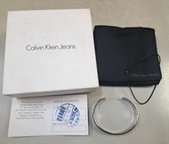 二手鋪 NO.8136 Calvin Klein CK 俐落極簡風格 LOGO 手環加戒指