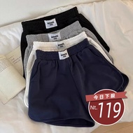 [Taiwan Shipment] Korean Version High Waist Slimmer Look Sports Style Simple Casual Shorts Shorts Pa