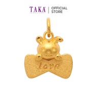 TAKA Jewellery 999 Pure Gold Pendant