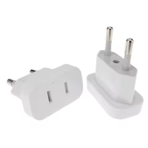 EU Plug Adapter US To EU Euro Korea France Travel Adapter CN China To European Ruassia 2Pin AC Conve