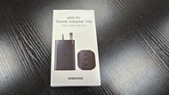 全新未拆封 三星快充旅行充電器 三頭充 黑色 Samsung 65W Power Adapter Trio