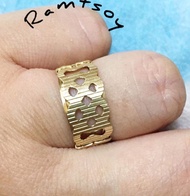 10k pure gold filled ring