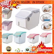 🌈[HOT] Rice Storage Box With Wheels Bekas Beras dan Pelbagai lagi yang dapat digunakan untuk di dapur