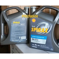 100% ORIGINAL SHELL SPIRAX S6 ATF X AUTOMATIC TRANSMISSION FLUID 4L