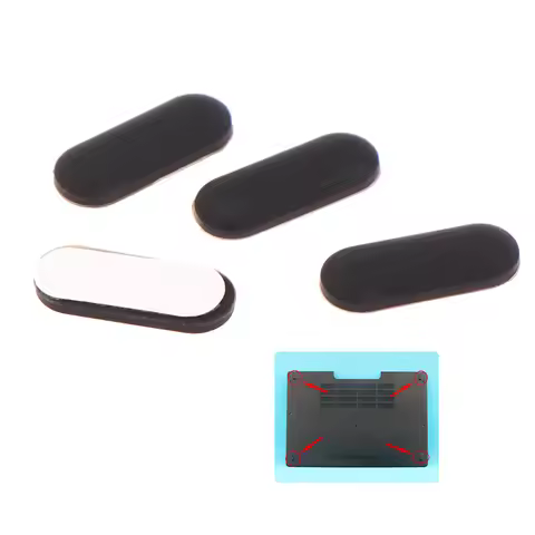 4pcs Laptop Rubber Feet For Dell E5440 E5450 E5250 E5540 E5550 E5270 Bottom Shell Pad