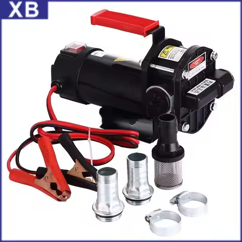 12V/24V Self-priming DC Hydraulic Lubricating Oil Pump High-power Self-priming Pump Pumping Urea Die