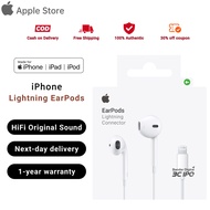 Apple EarPods with Lightning Connector iPhone earphones for iPhone 14, 13, 12, 11 Next-day delivery