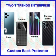 XiaoMi Poco F5 / Poco F5 Pro / Poco F3 / Poco M3 / Poco M2 Back Carbon Fiber Matte Film Protector An