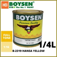 ☇◑ ▬ △ BOYSEN Tinting Color 1/4