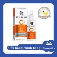 Serum Vitamin C dưỡng trắng sáng da AA Skin Boost C+ của AA COSMETICS dung tích 30ml