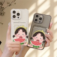 Silicone Material Case Girl Watermelon Casing For Realme Note 60 60x 50 Narzo 10 N61 N63 N53 50A 50i