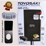 Antena Tv Digital Indoor(Dalam)/Outdoor(Luar) Toyosaki Aio 215 sc MJ Elektric