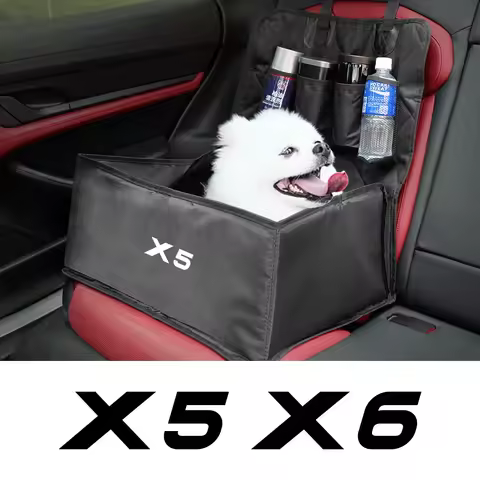For BMW X5 X6 G05 G06 F15 F16 E70 E71 E53 Travel Dog Car Seat Carriers Waterproof Pet Cover Protecto